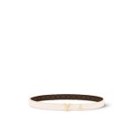 Pretty LV Enamel 20mm Reversible Belt
